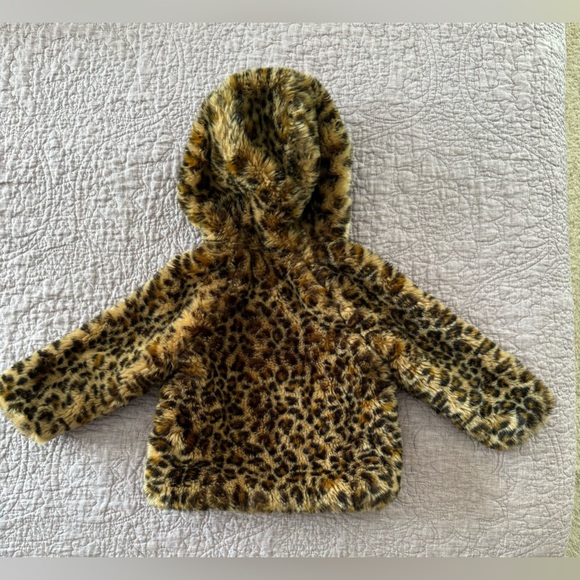 Baby Gap Leopard Cat Hooded Jacket - Picture 6 of 6